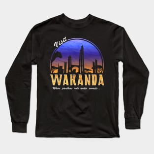 Visit Wakanda Long Sleeve T-Shirt